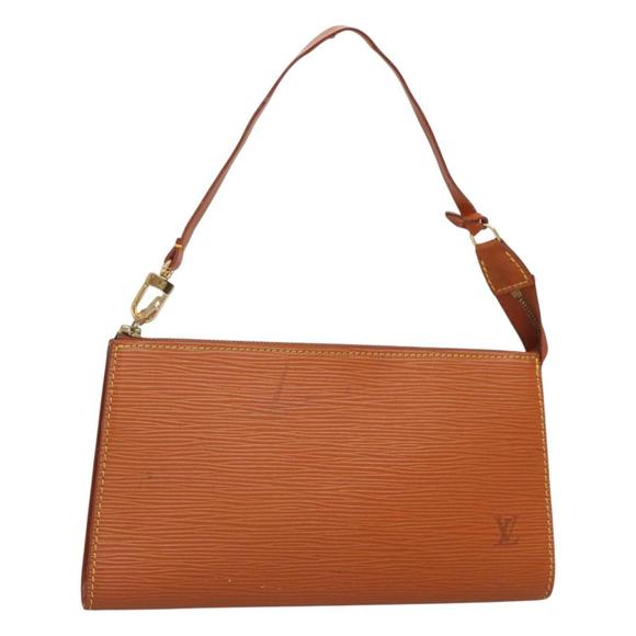 LOUIS VUITTON Handbags - LOUIS VUITTON Epi Pochette Accessoires Pouch Brown M52953 LV Auth BA1775